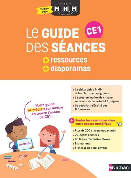 MHM - CE1 - GUIDE DES SEANCES + RESSOURCES - NOUVELLE EDITION