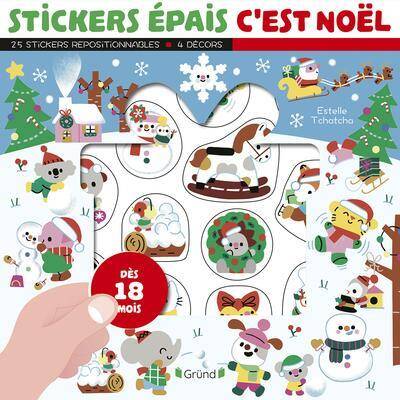 Stickers Epais ; C'Est Noel