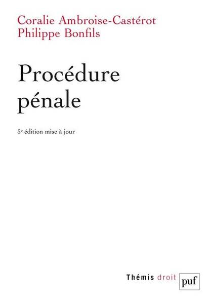 Procedure Penale (5e Edition)