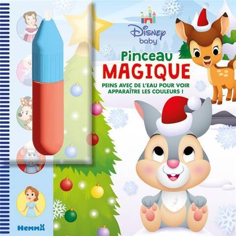 Disney Baby Pinceau Magique Panpan Noel Peins Avec de l Eau Pour