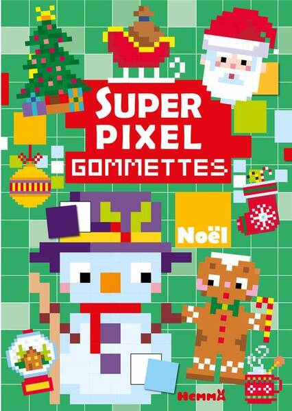 Super Pixel : Gommettes : Noel