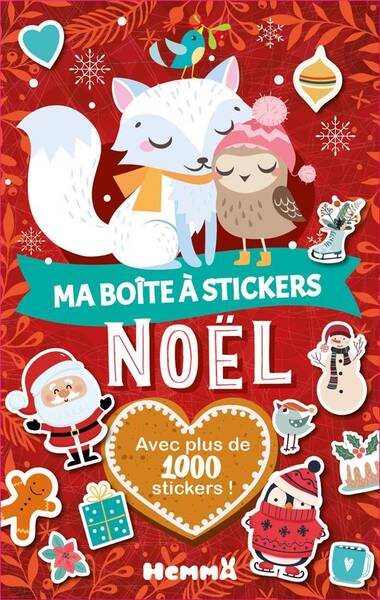 Ma Boite a Stickers : Noel : Renard Blanc et Oiseau