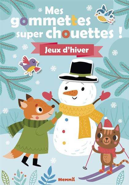 Mes Gommettes Super Chouettes ! Jeux D'Hiver