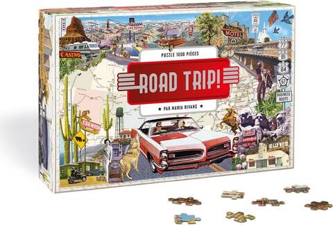 Puzzle road trip skitteldog