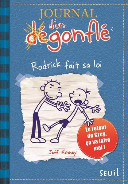 Journal D'Un Degonfle Tome 2 ; Rodrick Fait sa Loi