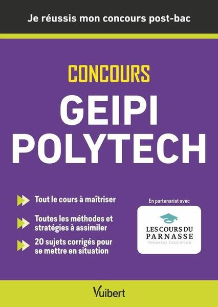 Je Reussis Mon Concours Geipi Polytech Admissions Post Bac