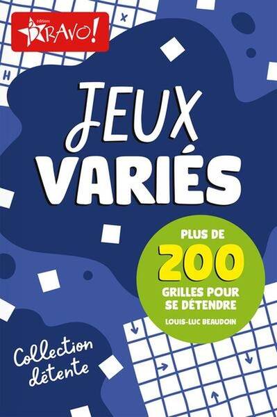 Jeux variés : plus de 200 grilles pour se détendre