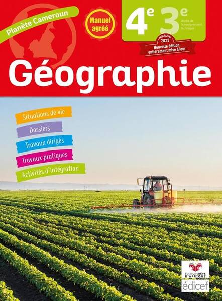 Planete cameroun geographie 4e