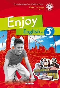 Enjoy anglais 3e livre + cd audio