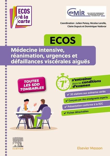 Médecine intensive, réanimation, urgences et défaillances viscérales