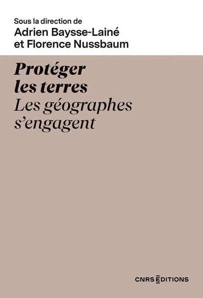 Proteger les Terres - Les Geographes S'Engagent