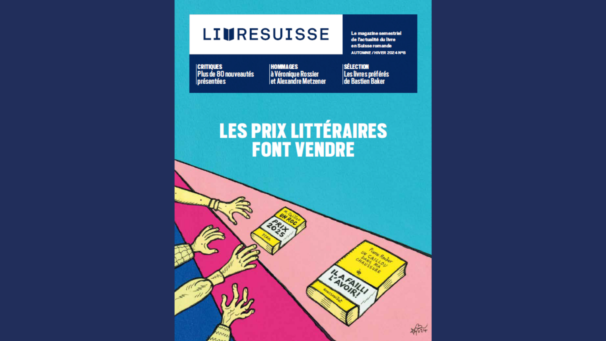 Couverture du Magazine LivreSuisse