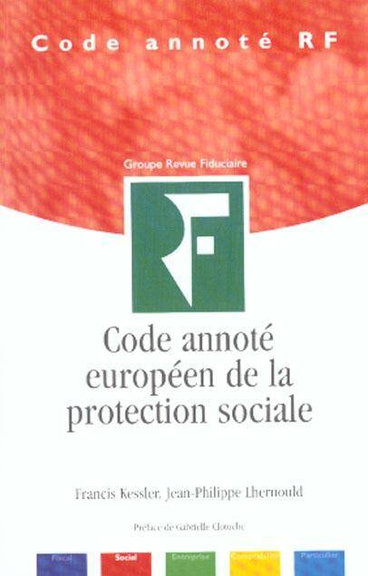 Code Annote Europeen de la Protection Sociale