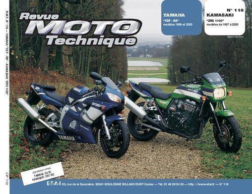 Rmt 116.1 Yamaha Yzf 99/00 Kawasaki Zrx 1100 97/00