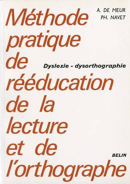 METHODE PRATIQUE REEDUCATION LECTURE