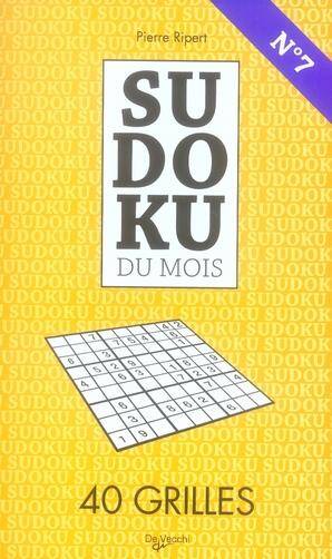 Le sudoku du mois : juillet