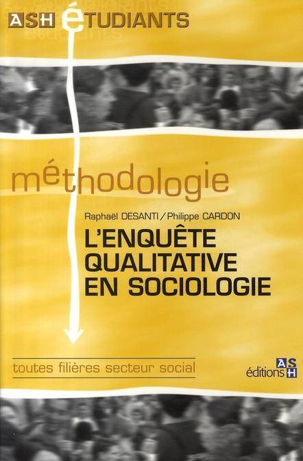 Enquete Qualitative en Sociologie -L-