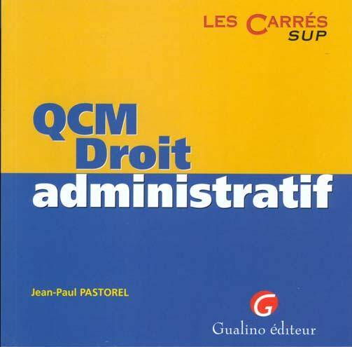 Qcm Droit Administratif