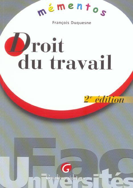 Memento - Droit du Travail