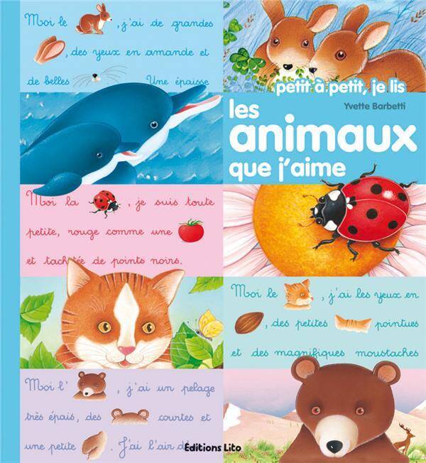 Les animaux que j'aime