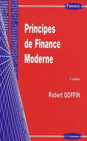 Principes de Finance Moderne