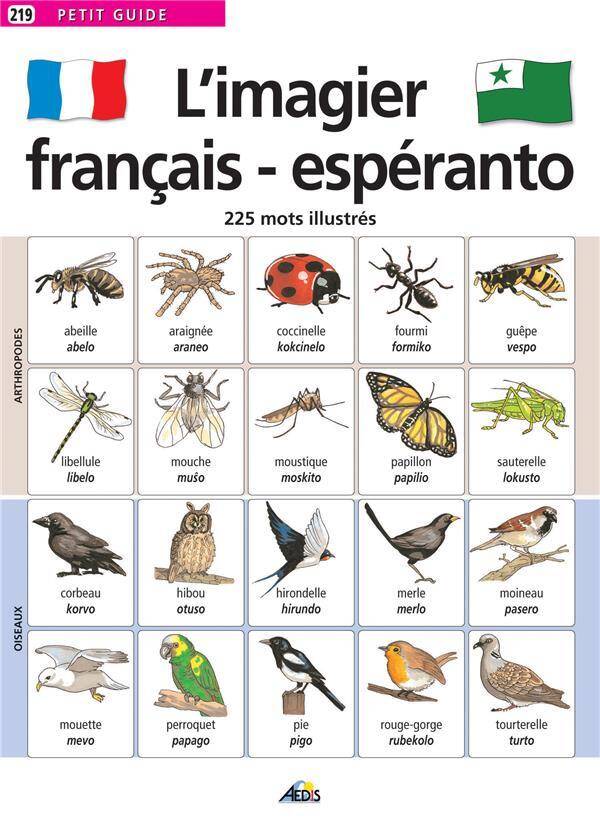 Petit Guide T.219; l'Imagier Francais/esperanto