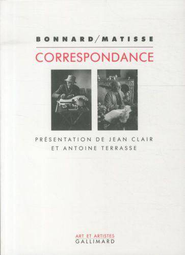 Bonnard-Matisse: correspondance 1925-1946