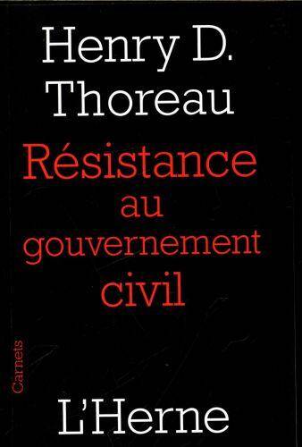 Résistance au gouvernement civil