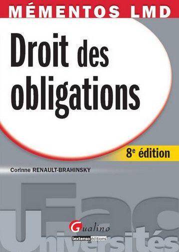 Droit des Obligations (8e Edition)