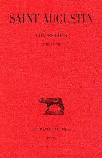 Confessions Tome I Livres I VIII