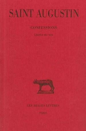 Confessions T2 -Livres 9 13-