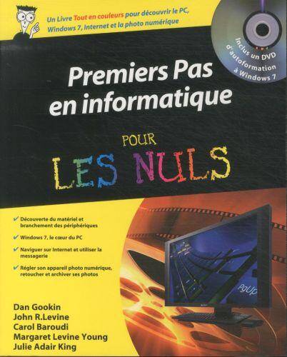 Premiers pas en informatique pour les nuls (avec un DVD-Rom)