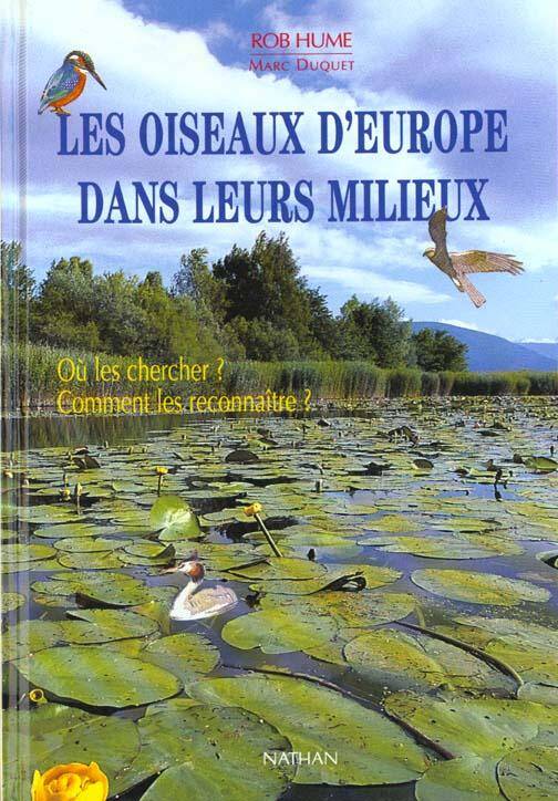 Les oiseaux d'Europe dans leurs milieux