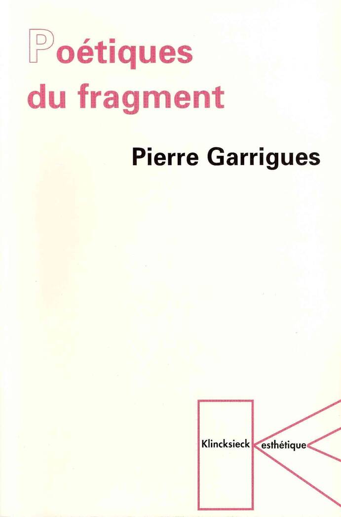 Poetiques du Fragment