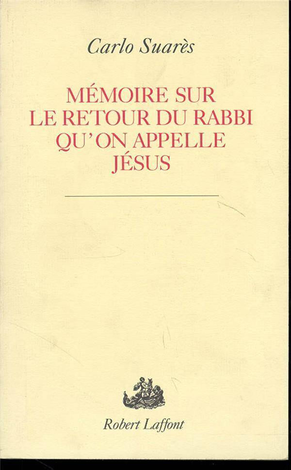 Mémoire sur le retour du Rabbi