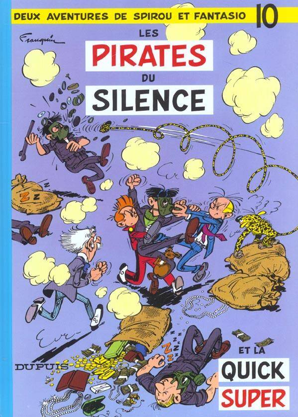 Spirou et Fantasio T.10 ; les Pirates du Silence