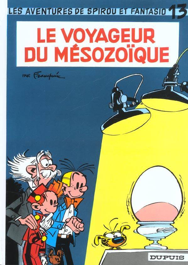 Spirou et Fantasio T.13 ; le Voyageur du Mesozoique