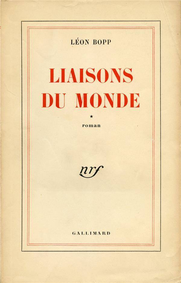 Liaisons du monde, 1938-1949