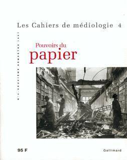 Les Cahiers de médiologie: No 4