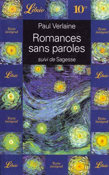 Romances sans paroles / Suivi de Sagesse