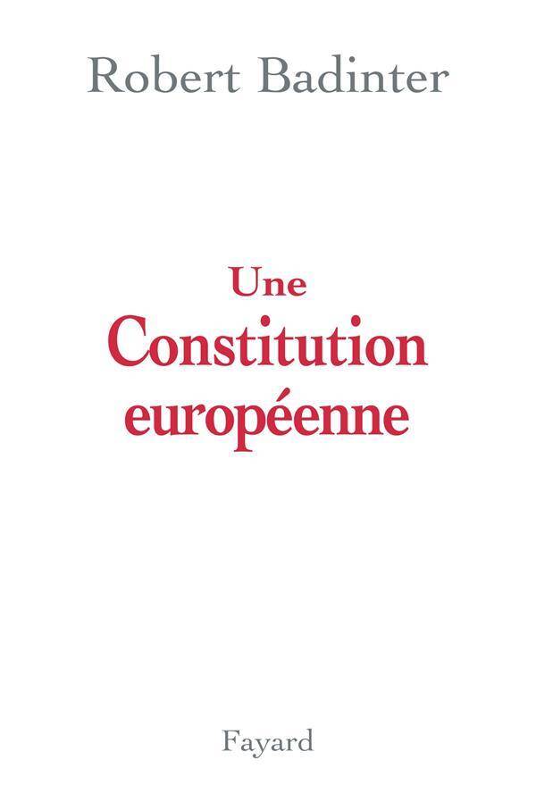 Une constitution europeenne