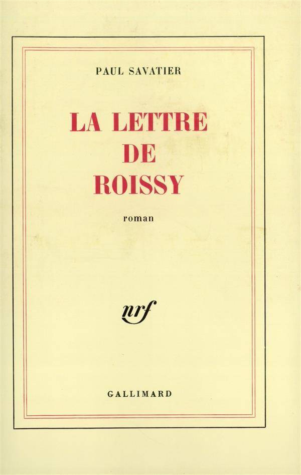 La lettre de Roissy