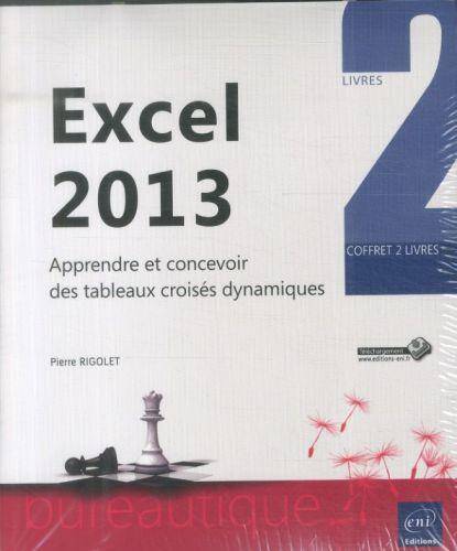 Excel 2013: coffret 2 livres