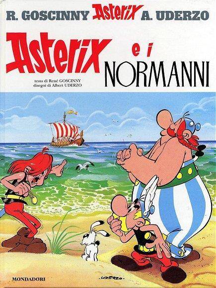 Asterix et les normands italien