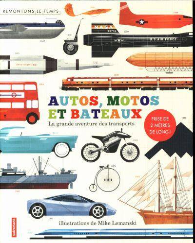 Autos, motos et bateaux : la grande aventure des transports