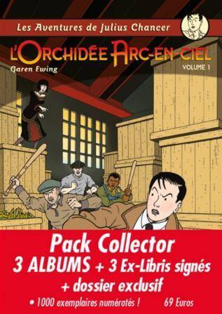 Les Aventures de Julius Chancer ; l'Orchidee Arc-En-Ciel ; T.1 a T.3