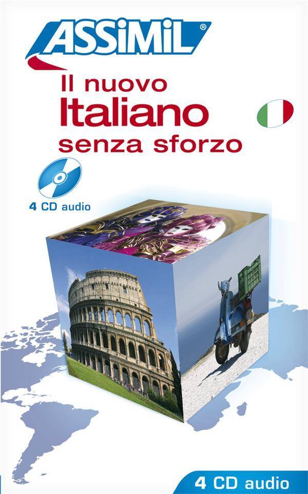 Il nuovo italiano senza sforzo - 4 CD Audio seuls
