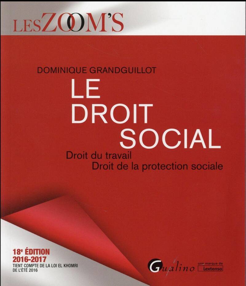 Le Droit Social (Edition 2016/2017)