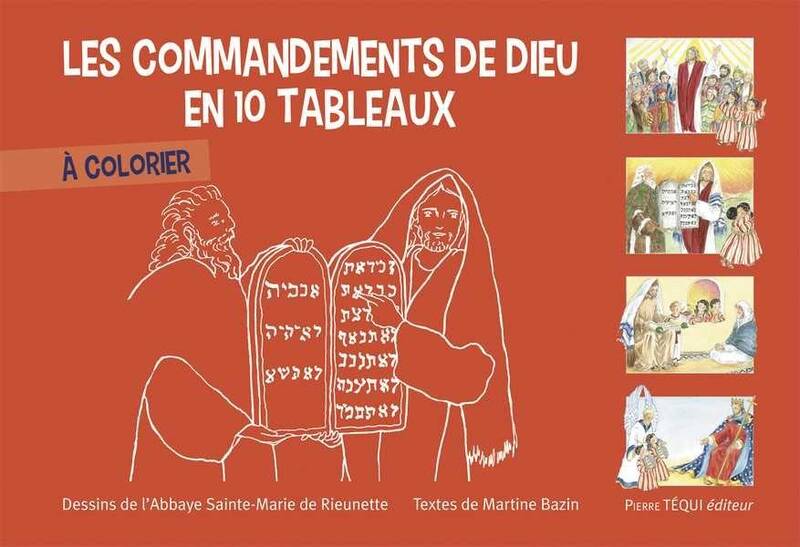 Commandements de Dieu en 10 Tableaux a C
