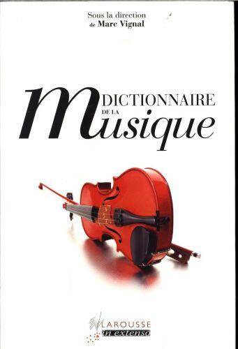 Dictionnaire de la musique